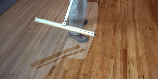 Hardwood floor refinishing services